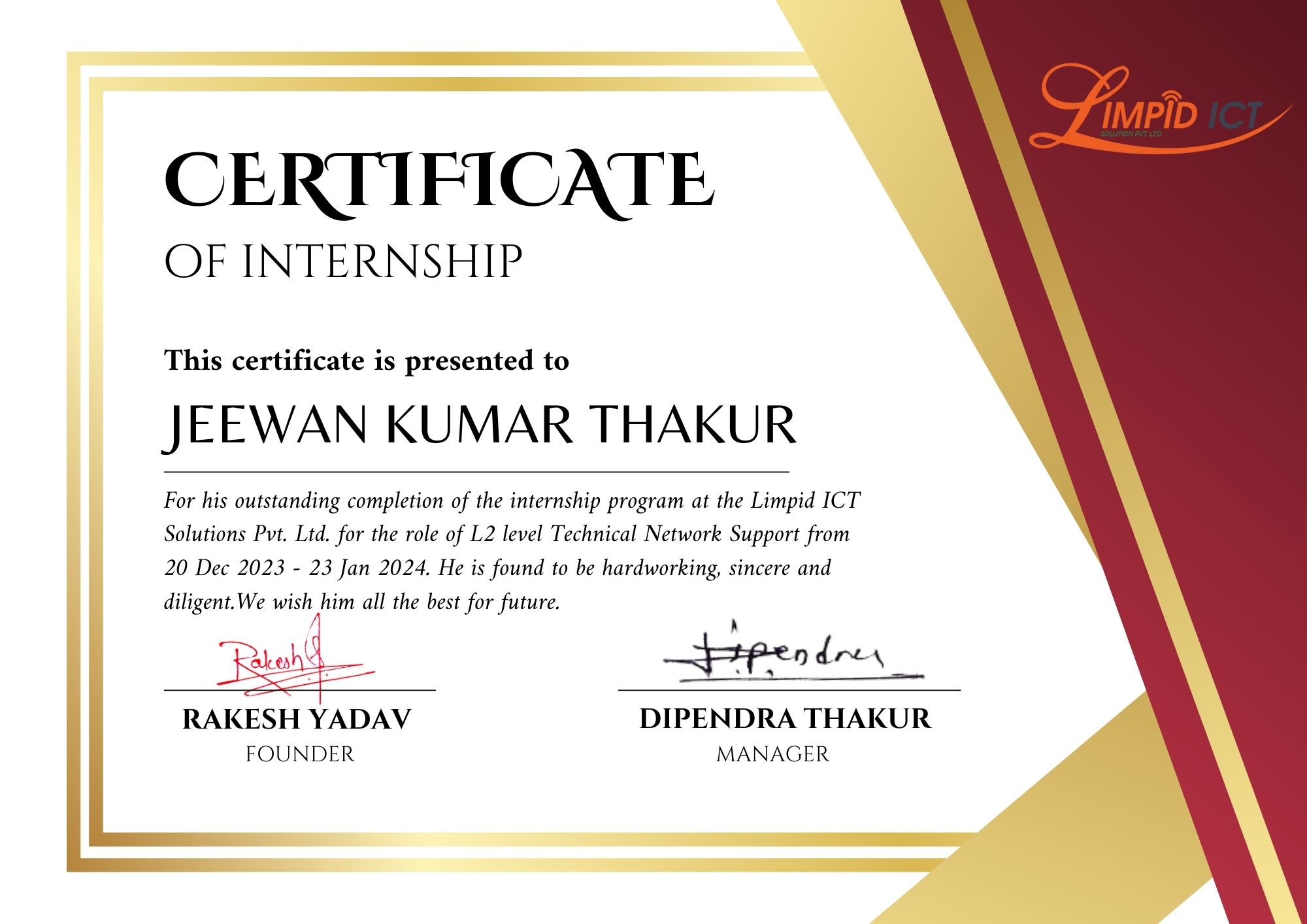 Certificate 9 Image